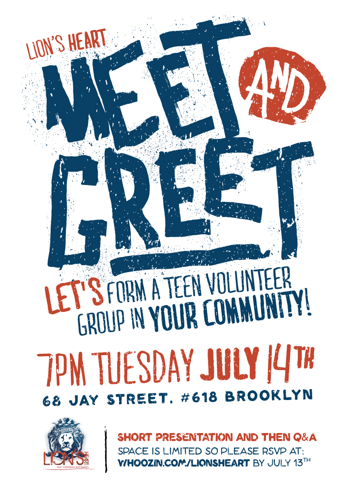 New York families, Lion's Heart is coming your way